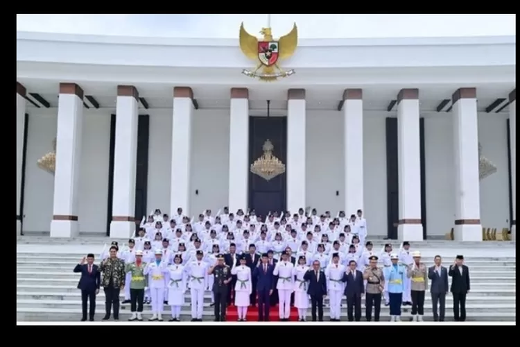 Acara Paskibraka 2024 di IKN (instagram/@BPIPRI)