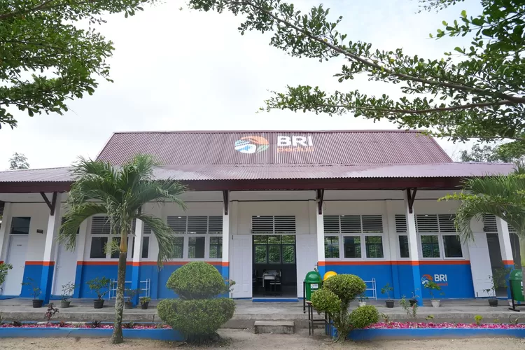 Gedung SDN 001 Sungai Pagar (dok BRI)