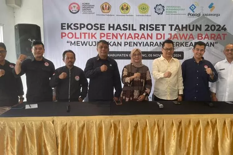 Ekspose Hasil Riset 2024 bertema Politik Penyiaran di Jawa Barat