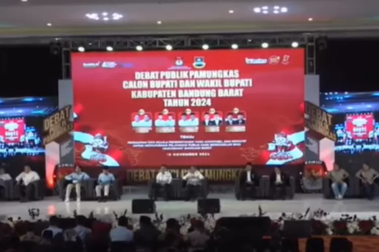 Debat Pamungkas calon Bupati dan Wakil Bupati KBB (dok youtube Bandung TV)