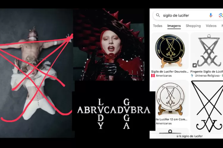  Adegan pada menit ke-1:22 terlihat membentuk simbol yang disebut "Sigil of Lucifer"  (dok X (twitter) / @aidanthereup, @acervogatinhos)