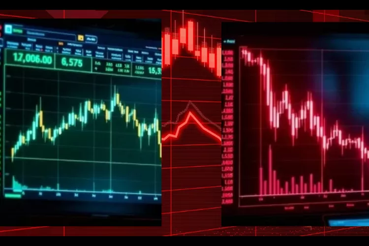 Ilustrasi grafik pergerakan harga dalam pasar keuangan (Pixabay/@Gam-Ol)