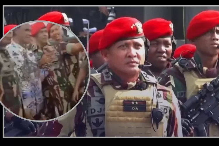 Danjen Kopassus Mayjen Djon Afriandi&nbsp;  (dok Instagram @ntvnews.id, Tiktok @remaamaraldj)