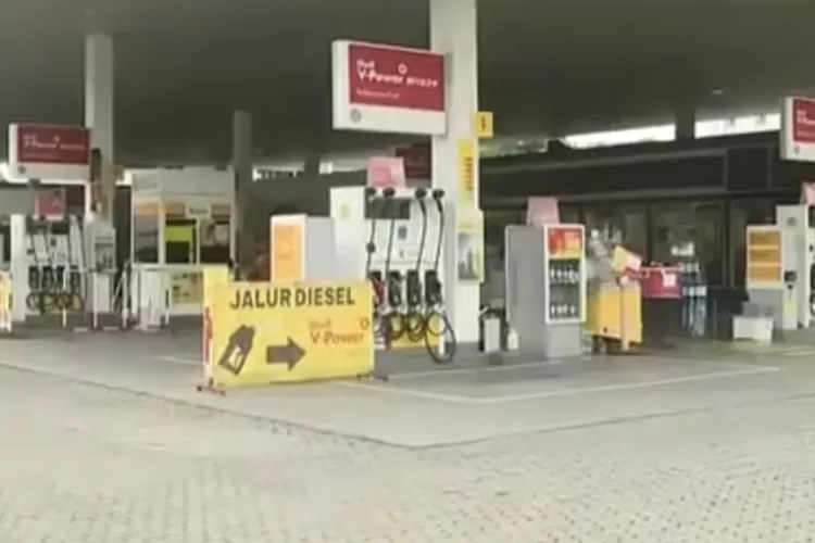 Kelangkaan di SPBU Swasta tengah jadi sorotan (Tangkap layar youtube Kompas TV)