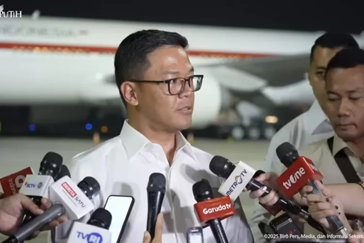 Sugiono, Menteri Luar Negeri (Tangkap layar youtube Sekertariat Presiden)