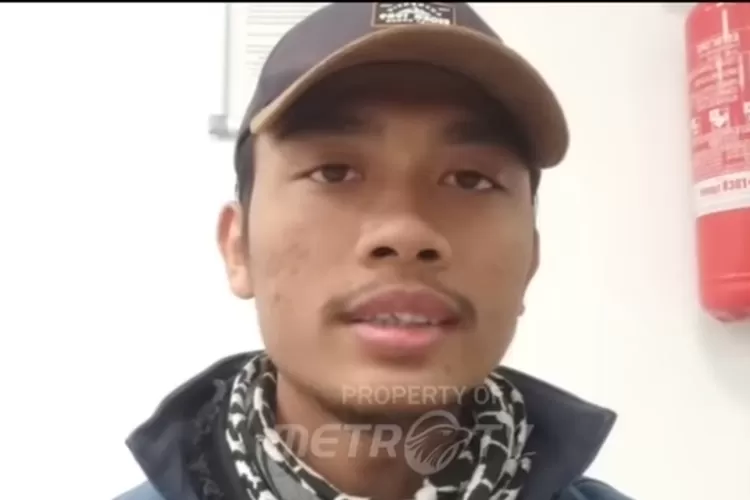 Muhammad faturrahman, relawan Indonesia di Global Sumud Flotilla (Tangkap layar youtube Metro TV)