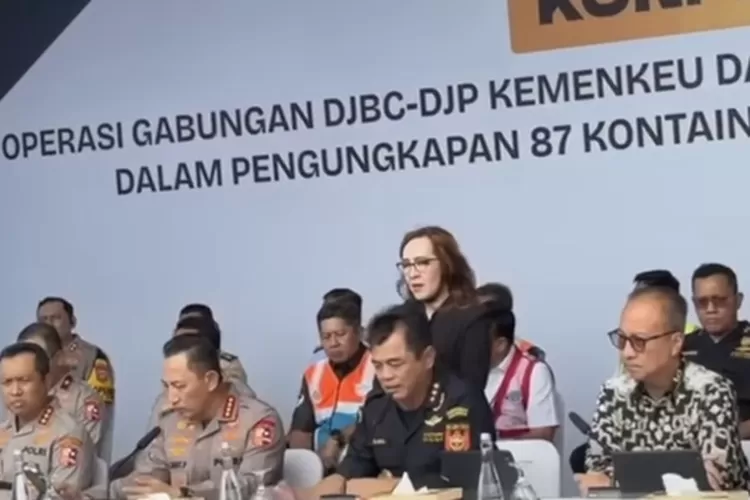 Bea Cukai dan Satgas Polri Gagalkan Ekspor Ilegal (Tangkap layar youtube Liputan6)