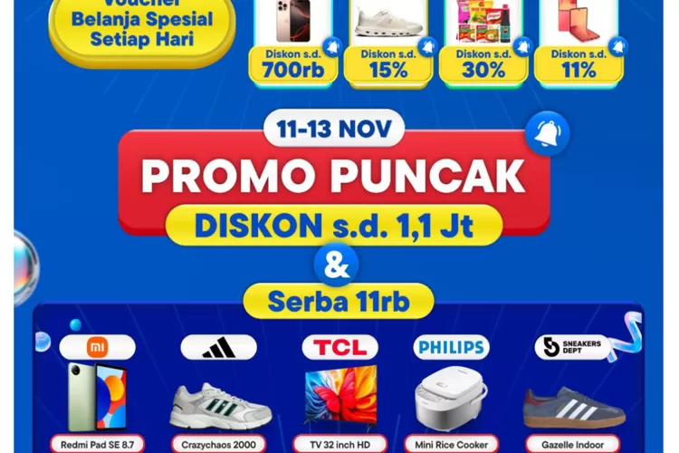 beragam promo di blibli (dok blibli)