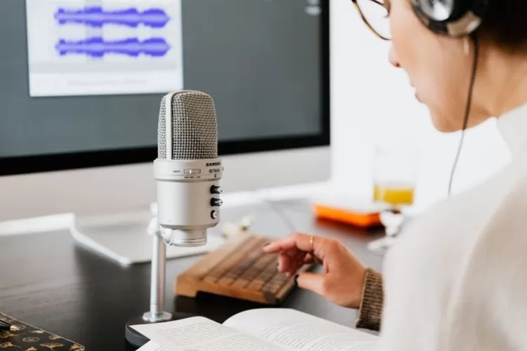 Illustrasi rekaman suara