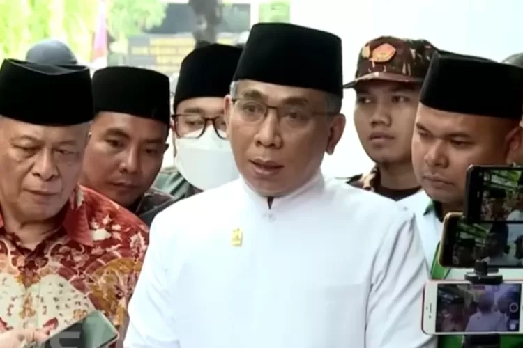 Gus Yahya, Ketua PBNU mentakan menolak mundur (Tangkap layar youtube Metro TV)
