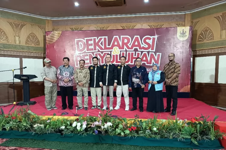 Deklarasi GEMPAR di salah satu Hotel di Kota Bandung (Bisnisbandung.com/ Yuwana Kurniawan)