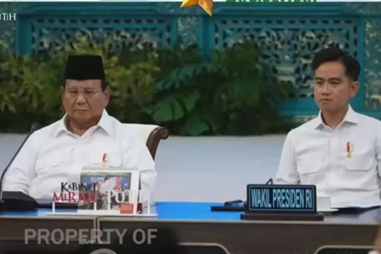 Presiden dan Wakil Presiden terima laporan BMKG (Tangkap layar YouTube Metro TV)