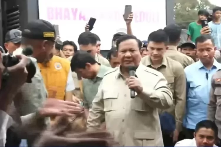 Presiden Prabowo SUbianto (Tangkap layar YouTube Kompas TV)