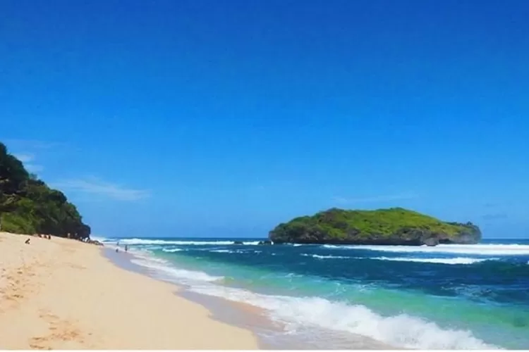 Pantai Sepanjang di Gunungkidul (Instagram @pantaisepanjang.)