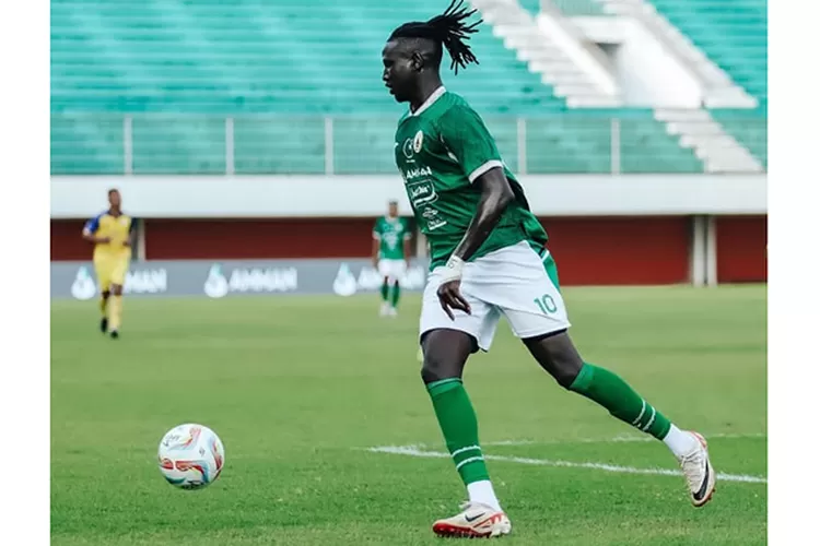 Penampilan Ajak Riak saat PSS Sleman melawan Barito Putera pada BRI Liga 2. (Instagram @pssleman)