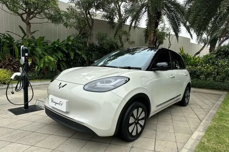Wuling Binguo EV.  (ANTARA/Pamela Sakina)