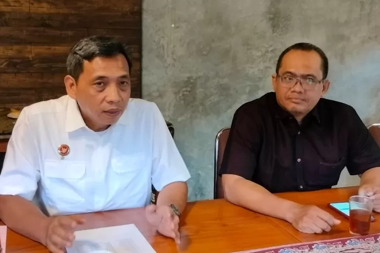 Kabinda DIY Brigjen TNI Rachmad Rachmad Pudji Susetyo dan Ketua Umum PWI DIY Drs, Hudono, SH (Foto : Devid Permana)