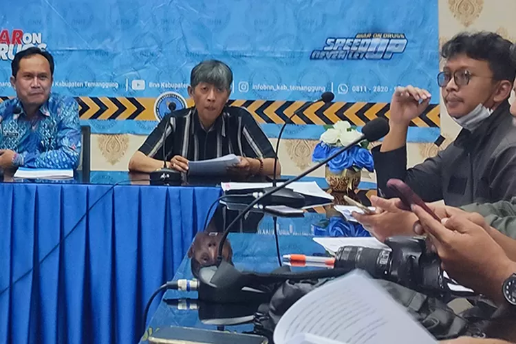 Kepala BNNK Temanggung AKBP Triatmo Hamardiyono.  (Arif Zaini Arrosyid)