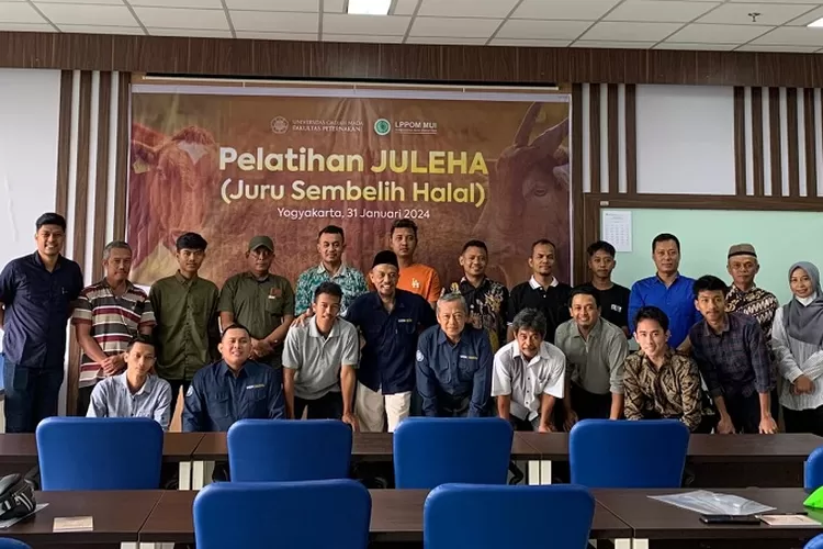 Sebagian peserta pelatihan Juleha di Fakultas Peternakan UGM foto bersama. (Foto: Dok. Panitia)