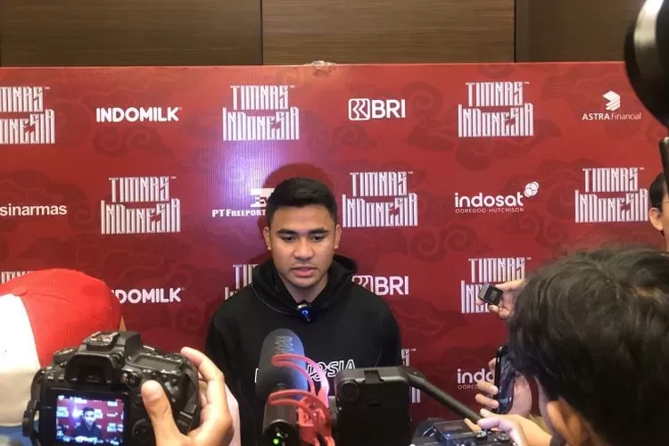  Pemain timnas Indonesia Asnawi Mangkualam ketika ditemui ANTARA di Hotel Fairmont, Jakarta, Selasa (19/3/2024).  (ANTARA/Zaro Ezza Syachniar)