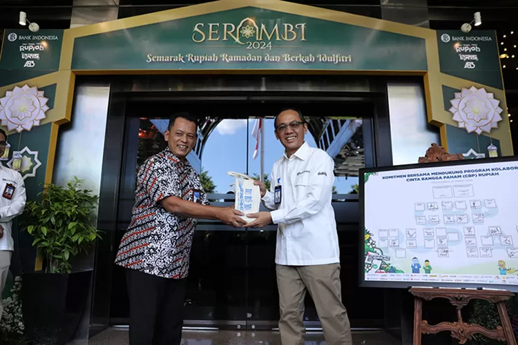 Kick off SERAMBI 2024 Kantor Perwakilan Bank Indonesia DIY pada Rabu (20/3/2024). (Humas Kantor Perwakilan Bank Indonesia DIY.)