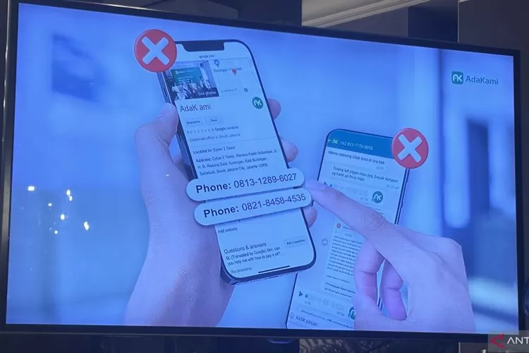 Ilustrasi penipuan transaksi daring.  (ANTARA/Vinny Shoffa Salma)