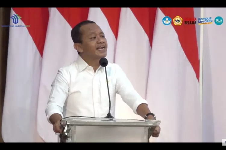 Tangkapan layar - Menteri Investasi/Kepala BKPM Bahlil Lahadalia saat mengisi kuliah umum di Universitas Lambung Mangkurat, Banjarbaru, Kalimantan Selatan, Kamis (2/5/2024). (Antara)