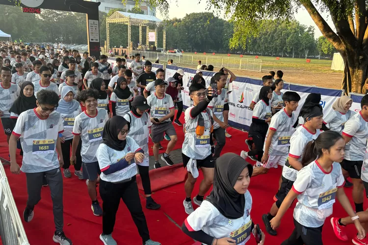 Ratusan pelari ikut ambil bagian dalam event 'Pejuang Run'. (Foto: dokumentasi 'Pejuang Run')