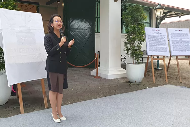 GKR Bendara saat membuka pameran GoART di Museum Wahanarata Kraton Yogyakarta. (Dok. Komunitas GoART)