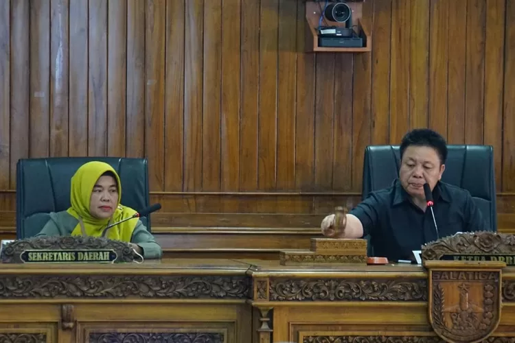 Rapat Paripurna DPRD Salatiga usulkan 4 Raperda.  (Dok Prokopim Salatiga )