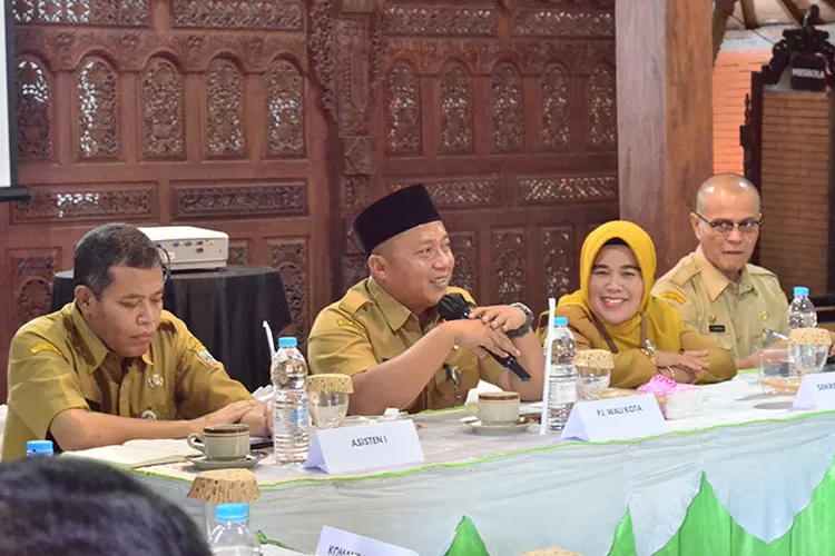 Rakor Forkopimda Salatiga menjelang Pilkada Salatiga 2024.  (Dok Prokompim Salatiga)