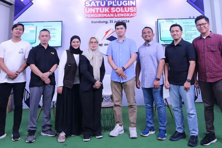 Acara Launching Plugin JNE Shipping Satu Solusi Untuk Solusi Pengiriman Lengkap.  (Foto: Dok. Istimewa)