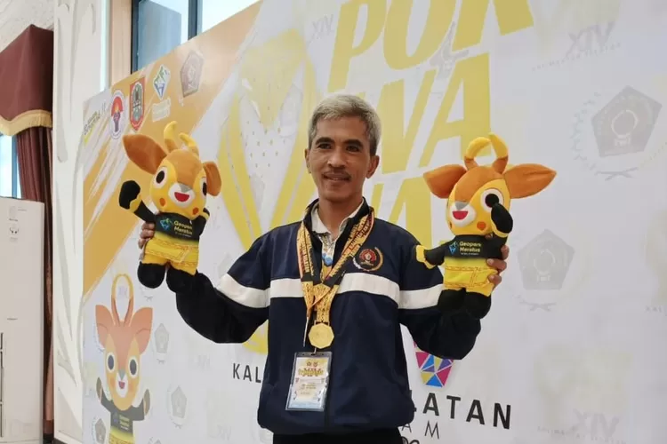 Atlet catur PWI Basuki Hadi Sutikto (Foto : Siti Estuningsih)