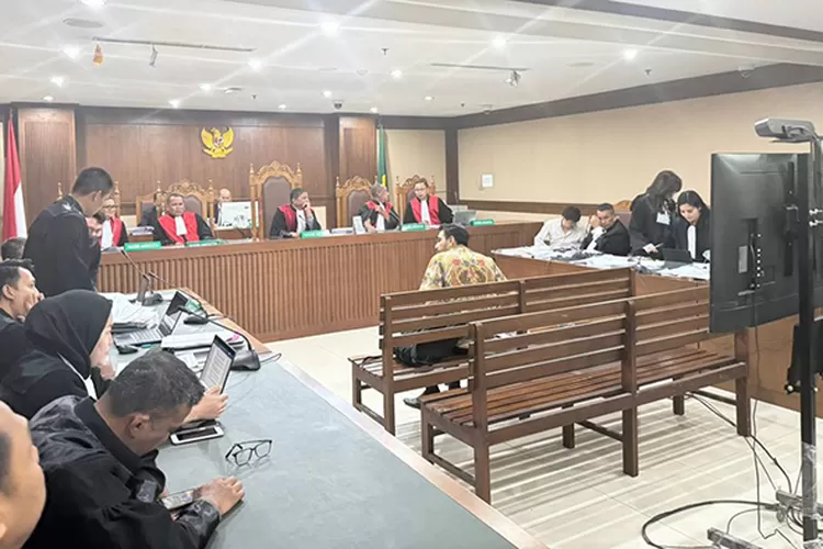 Sidang terkait jual beli emas dengan PT Antam. (Dok)