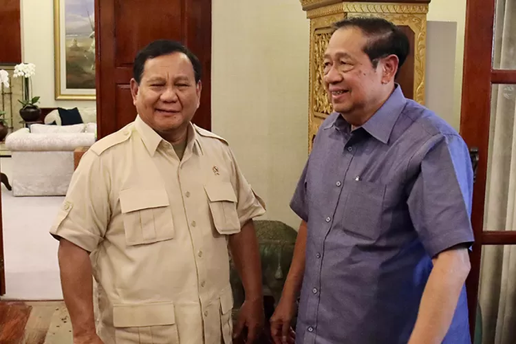 SBY dan Prabowo bertemu untuk ngopi bareng. (Tim Prabowo)