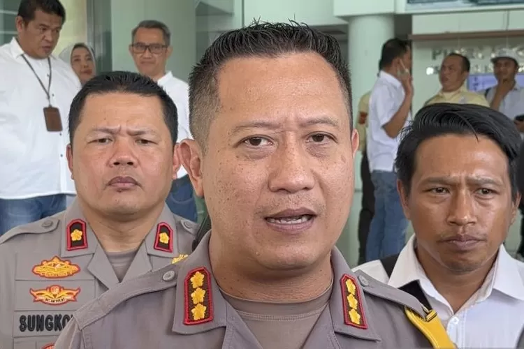 Kapolresta Bandung, Kombes Polisi Kusworo Wibowo saat memberikan keterangan di Kabupaten Bandung, Jawa Barat, Rabu (25/9/2024).  (ANTARA/Rubby Jovan)