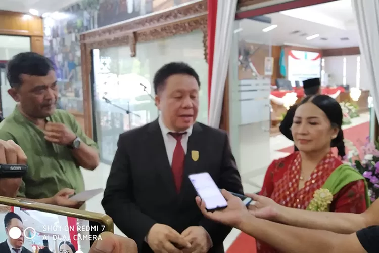 Ketua DPRD Salatiga, 2024-2029, Dance Ishak Palit.  (Edy Susanto HM )