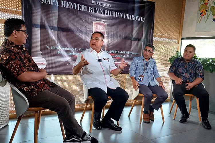 Diskusi soal calon menteri BUMN era Prabowo. (daulat.co)