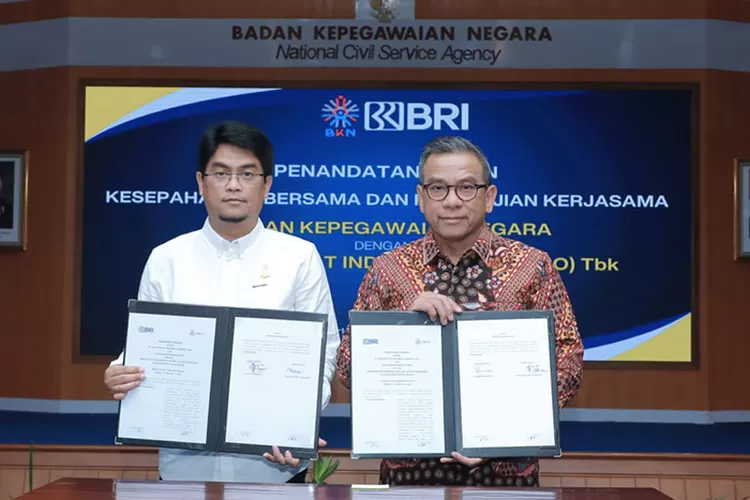 BRI melakukan sinergi dengan BKN. (Dok BRI)