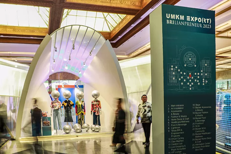 BRI terus mendorong UMKM Indonesia ke kancah internasional dengan kembali menyelenggarakan BRI UMKM EXPO(RT) 2025. (Dok BRI)