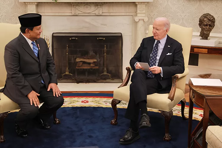 Pertemuan Presiden RI Prabowo Subianto dan Presiden AS Joe Biden. (Dok Tim Prabowo)