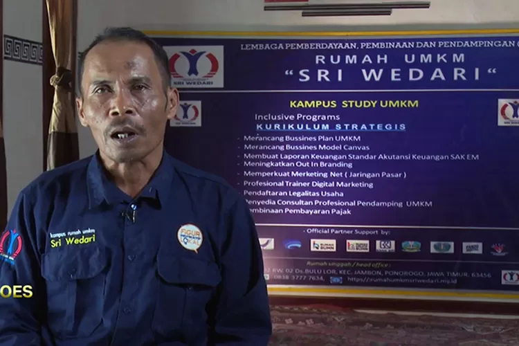 Saiban sebagai figur inspiratif lokal. (Dok BRI)