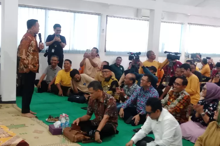 Menteri Kependudukan dan Pembangunan Keluarga/Kepala BKKBN Dr. Wihaji, S.Ag, M.Pd melakukan kunjungan kerja di Jogja. (Foto: dokumen)