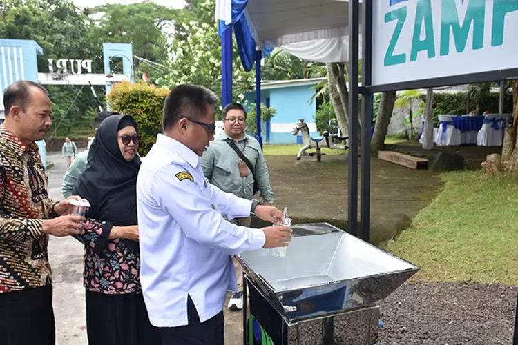 Peresmian ZAMP di Kota Salatiga.  (Edy Susanto HM )