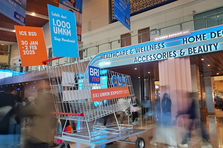 Gelaran BRI UMKM EXPO(RT) di ICE BSD. (Dok BRI)