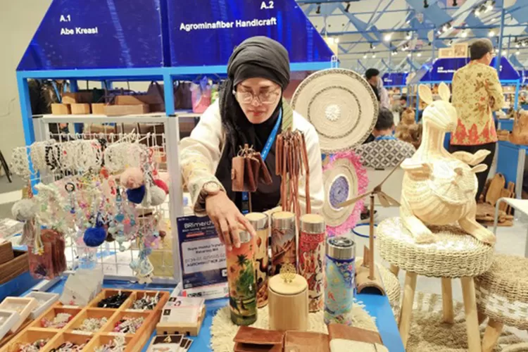 Ilustrasi. Salah satu pelaku UMKM. (Dok BRI)