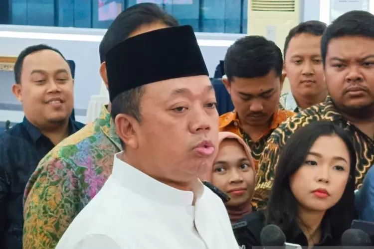 Menteri Agraria dan Tata Ruang/Kepala Badan Pertanahan Nasional (ATR/BPN) Nusron Wahid dalam jumpa pers di Jakarta, Jumat (21/2/2025)  (ANTARA/Muzdaffar Fauzan)