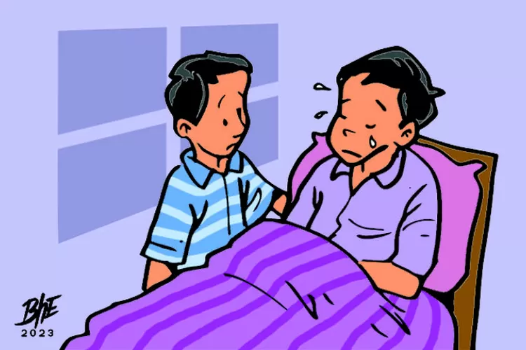 Ilustrasi Cerita hidayah akibat serakah warisan 3, akhirnya sakit-sakitan dan harta pun habis untuk perawatan (Sibhe)