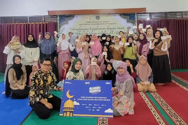BRI memberikan santunan kepada 200 anak yatim/piatu di Yogyakarta (Dok. BRI)