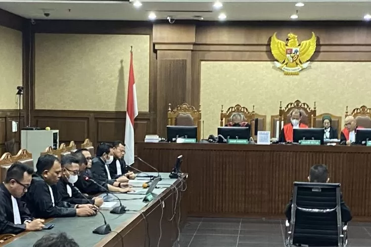 Sidang tanggapan jaksa penuntut umum KPK atas nota keberatan atau eksepsi Sekretaris Jenderal PDI Perjuangan Hasto Kristiyanto di Pengadilan Tindak Pidana Korupsi pada Pengadilan Negeri Jakarta Pusat, Jakarta, Kamis (27/3/2025).  (ANTARA/Fath Putra Mulya)
